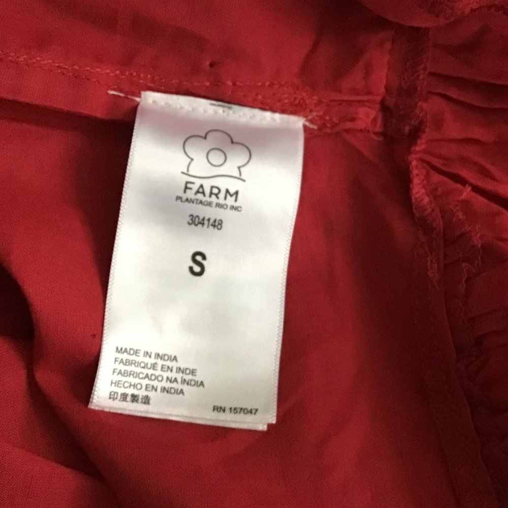 FARM RIO 3D Hearts Smocked Blouse - Picture 12 of 15